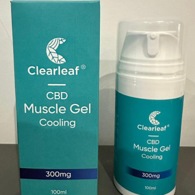 Clearleaf CBD Muscle Gel Cooling 300mg